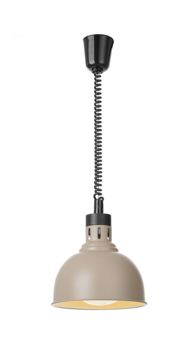 Tõstetav ja langetatav soojalamp, kuplikujuline, HENDI, Beež, 230V/250W, ⌀250x(H)207mm