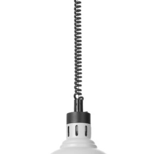 Tõstetav ja langetatav soojalamp, kuplikujuline, HENDI, Valge, 230V/250W, ⌀250x(H)207mm
