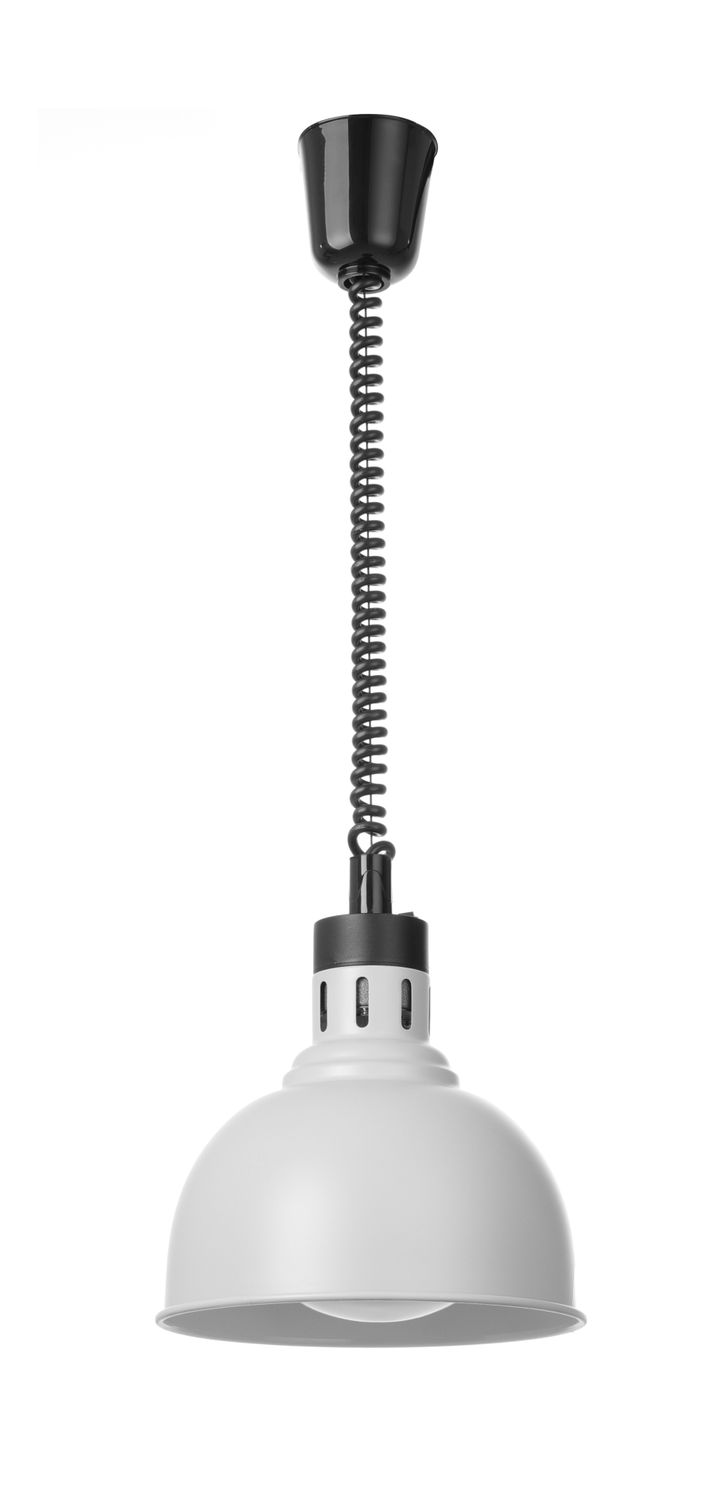 Tõstetav ja langetatav soojalamp, kuplikujuline, HENDI, Valge, 230V/250W, ⌀250x(H)207mm