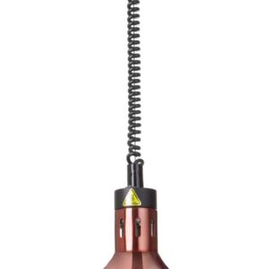 Tõstetav ja langetatav soojalamp, kellakujuline, HENDI, Vaskne, 230V/250W, ⌀295x(H)207mm
