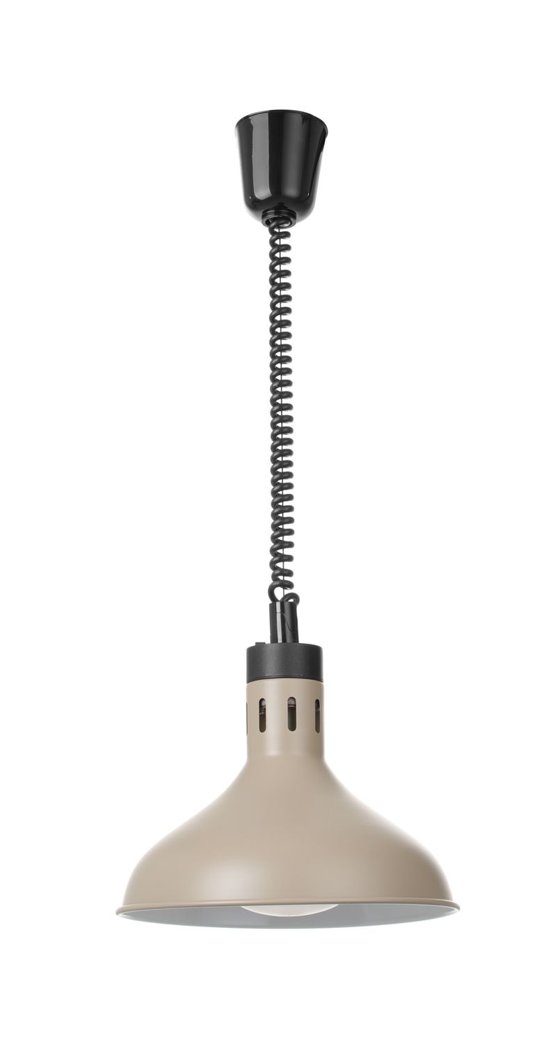 Tõstetav ja langetatav soojalamp, kellakujuline, HENDI, Beež, 230V/250W, ⌀295x(H)207mm