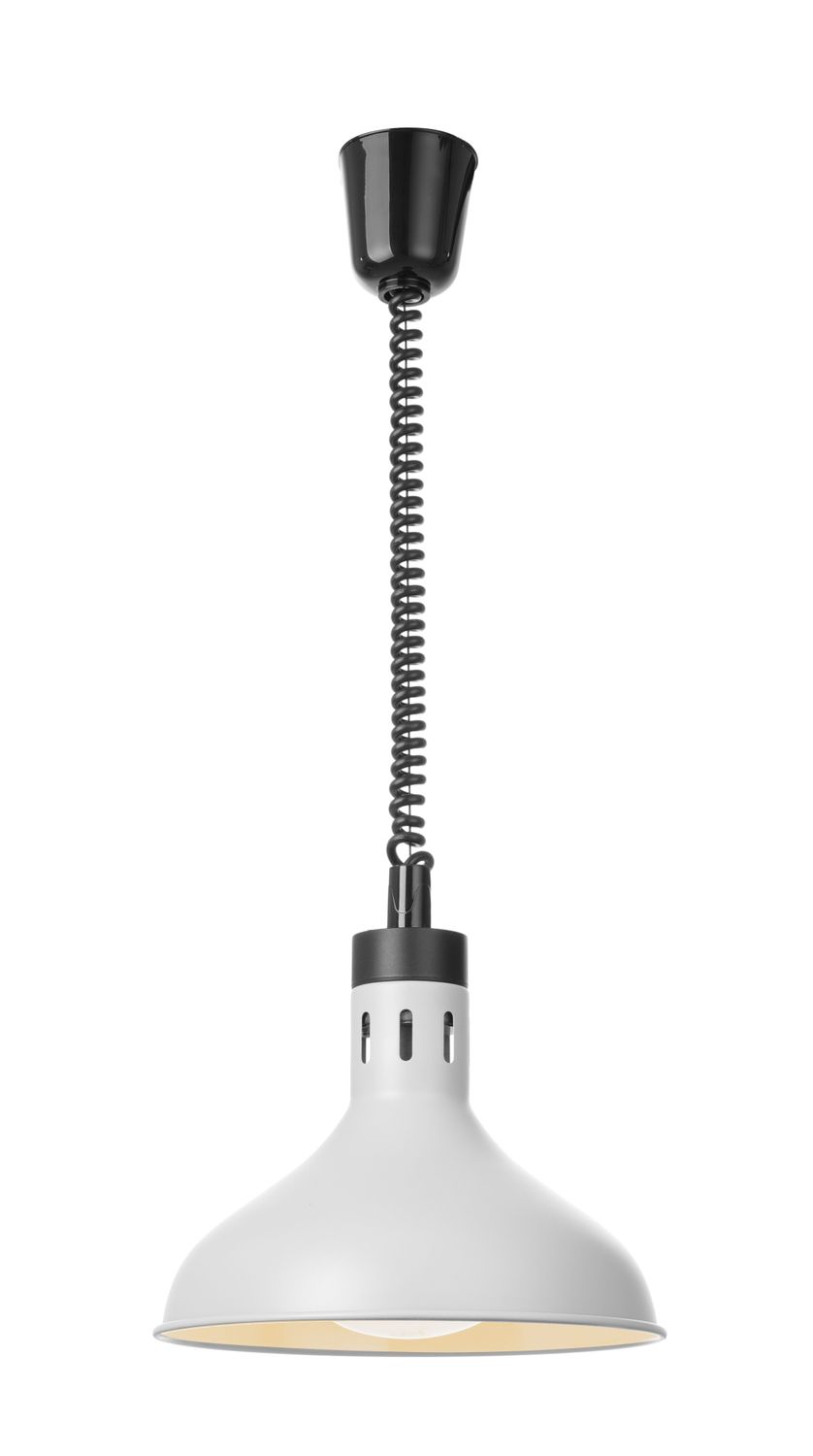 Tõstetav ja langetatav soojalamp, kellakujuline, HENDI, Valge, 230V/250W, ⌀295x(H)207mm