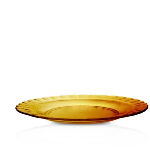 Õõnesplaat PICARDIE AMBER, Duralex, PICARDIE MARINE, ⌀260x(H)19mm