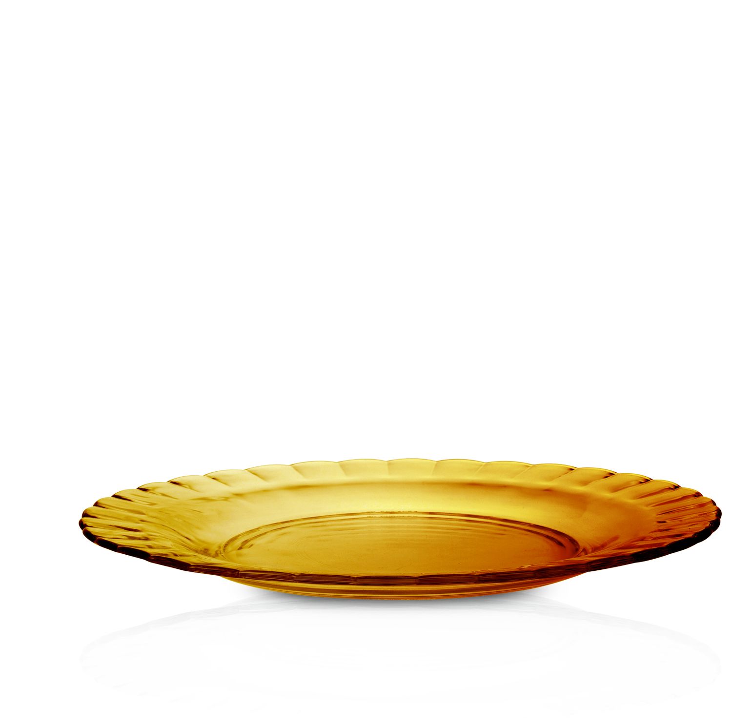 Õõnesplaat PICARDIE AMBER, Duralex, PICARDIE MARINE, ⌀260x(H)19mm