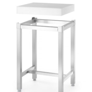 Polüetüleenist lihapakk koos alusega, HENDI, 505663 + 505670, 500x400x(H)830mm