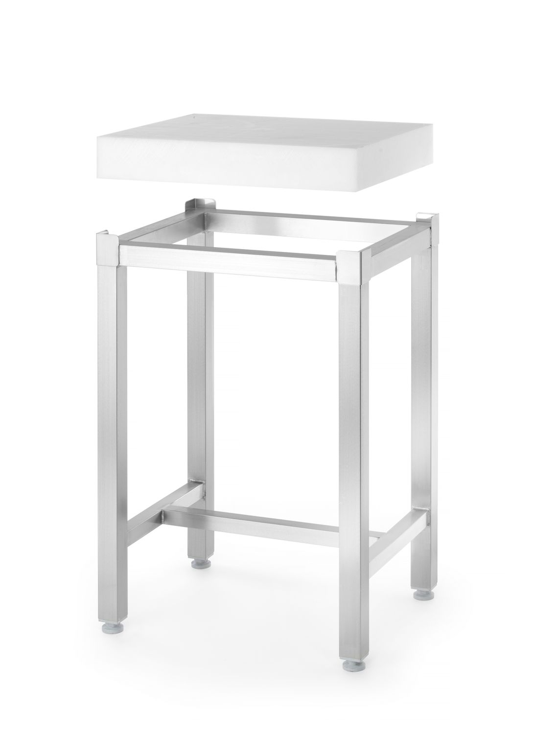 Polüetüleenist lihapakk koos alusega, HENDI, 505663 + 505670, 500x400x(H)830mm