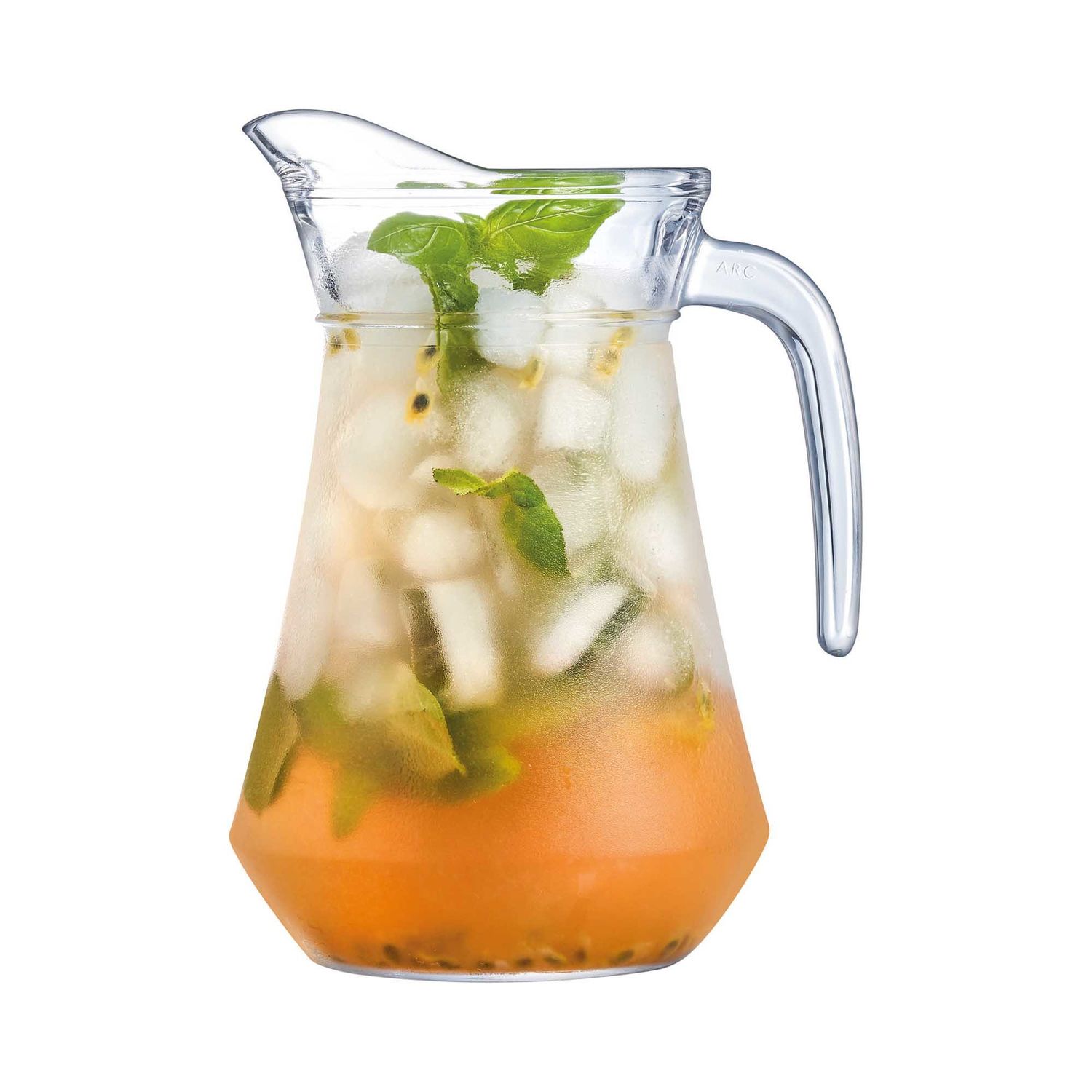 Kaarikannu, Arcoroc, 1000 ml, 1L, Läbipaistev, xx(H)202mm