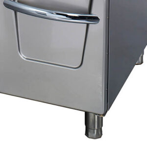 Premium fritüür - 2 x 22L - Gaas - topeltühikuga - äravoolukraaniga - 90cm sügavune