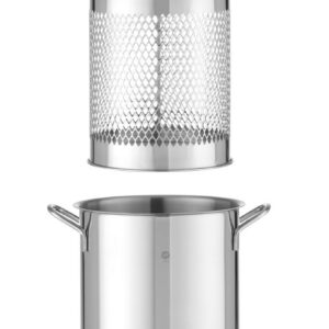 Spargli ja pasta aurutaja komplekt XL, HENDI, 5,5L, ⌀162x(H)280mm