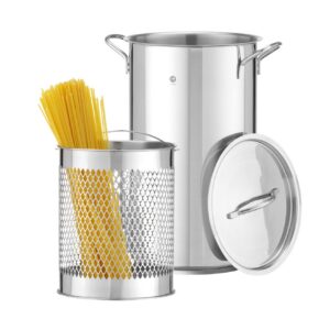 Spargli ja pasta aurutaja komplekt XL, HENDI, 5,5L, ⌀162x(H)280mm