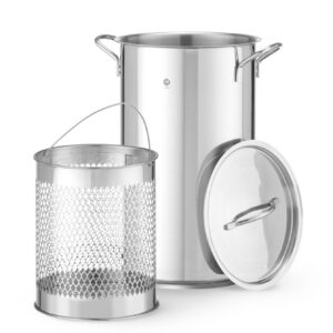 Spargli ja pasta aurutaja komplekt XL, HENDI, 5,5L, ⌀162x(H)280mm