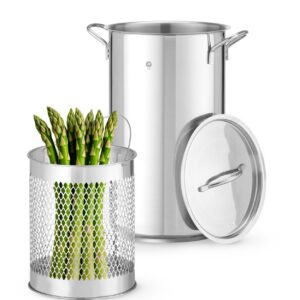 Spargli ja pasta aurutaja komplekt XL, HENDI, 5,5L, ⌀162x(H)280mm