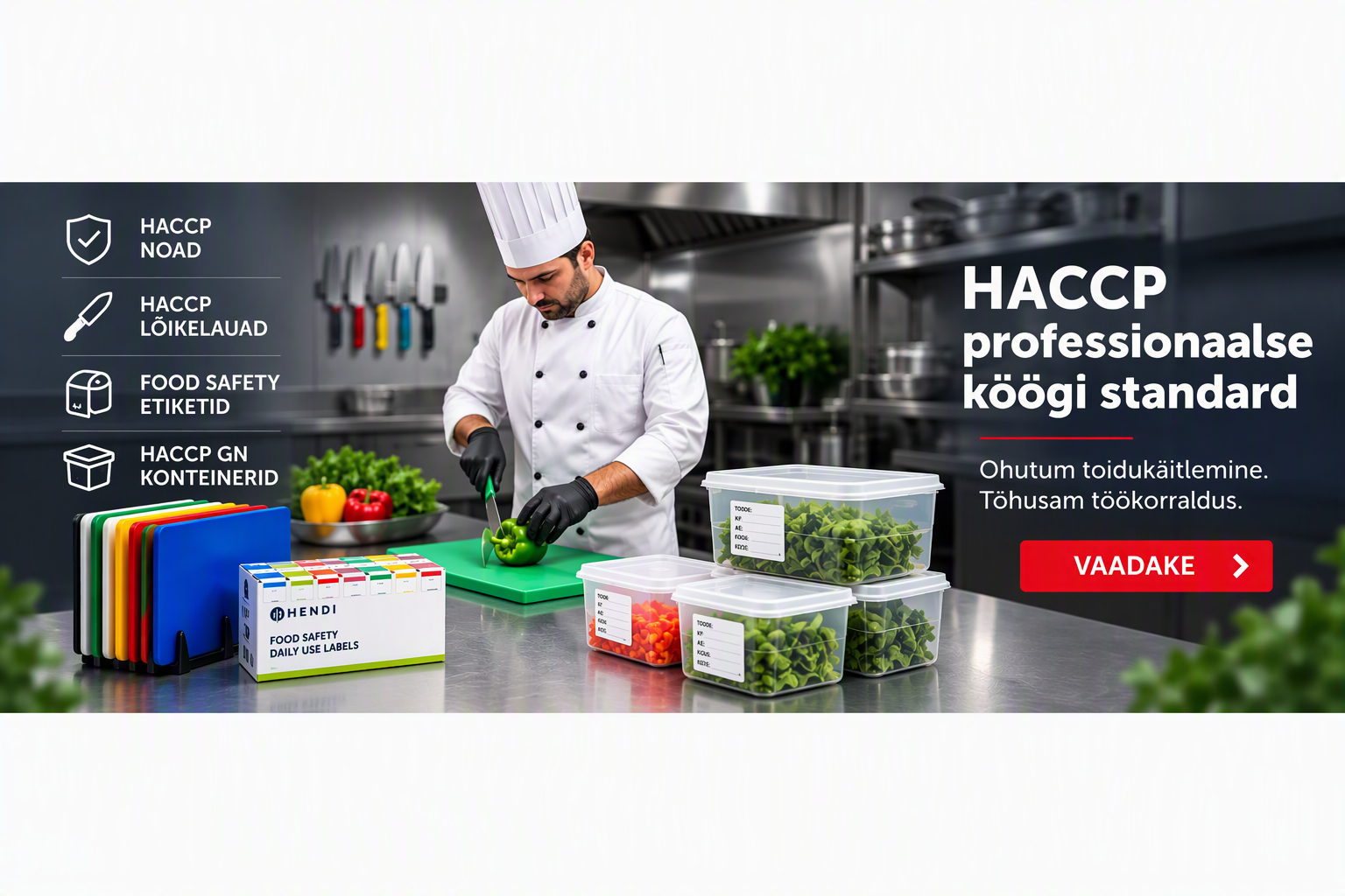 HACCP – professionaalse köögi standard