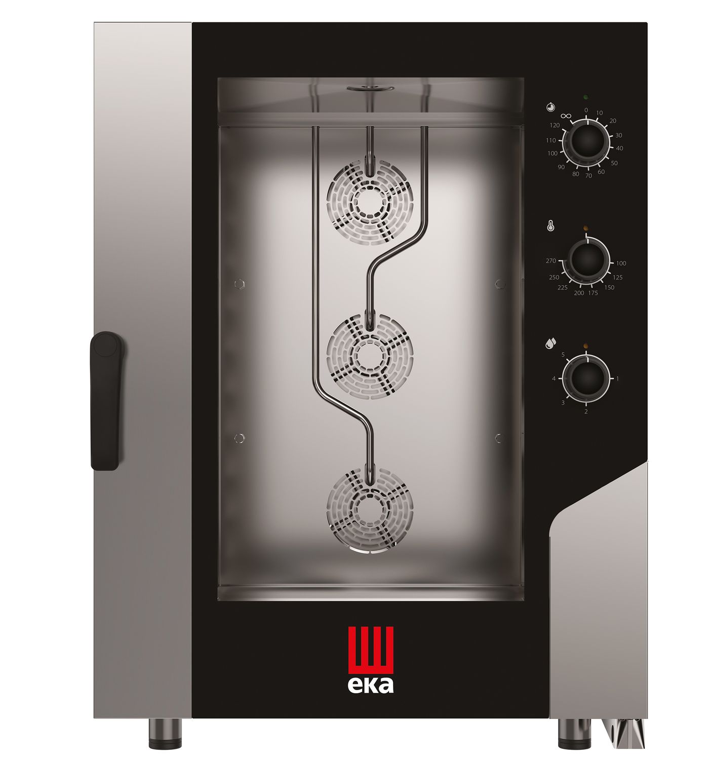 Konvektsioon-auruahi Millennial Smart Bakery, 10 × 600 × 400 mm – elektromehaanilise juhtimisega, elektriline, Tecnoeka, 400V/15500W, 850x1041x(H)1130mm
