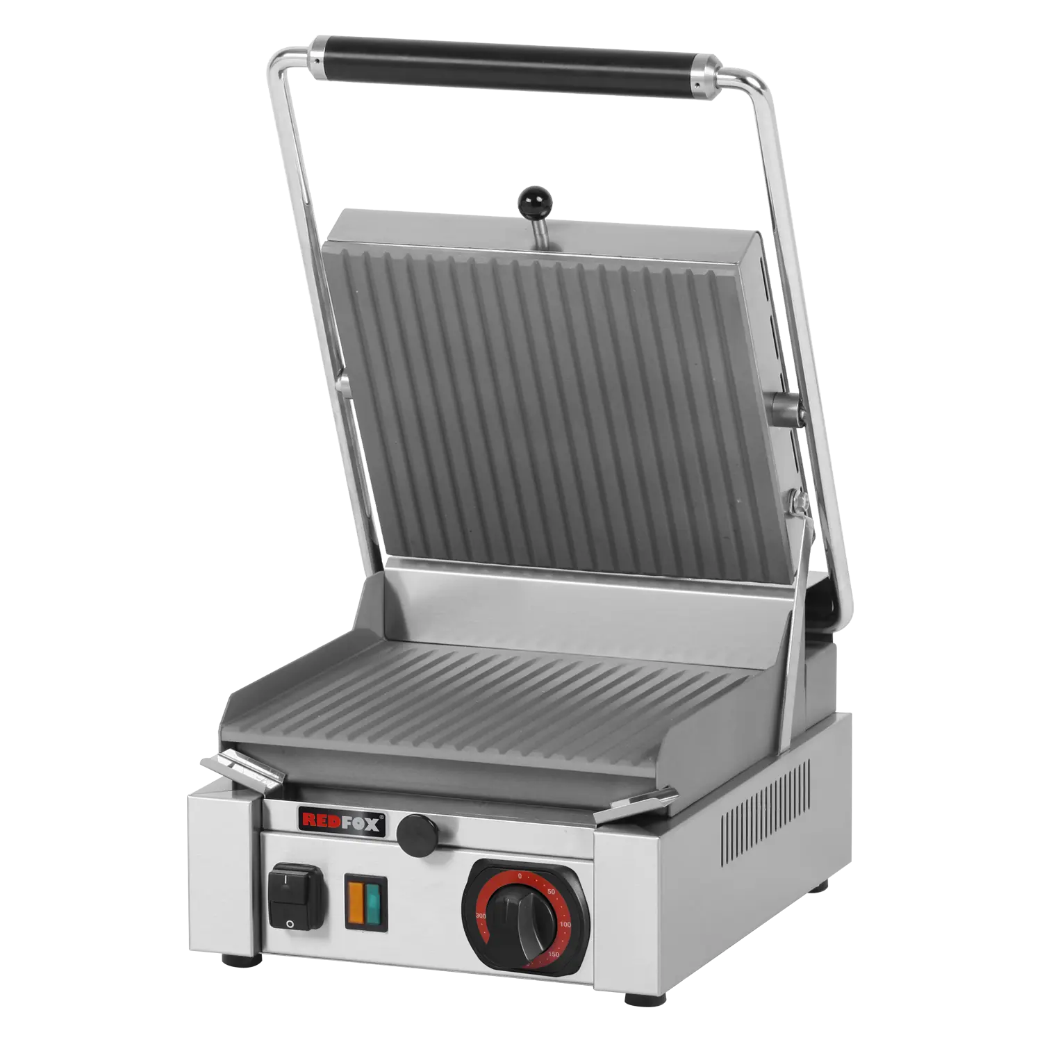 Panini-grill, soontega elektriline grill, ülemine soontega plaat 26x24, 230 V, PS 2010 R