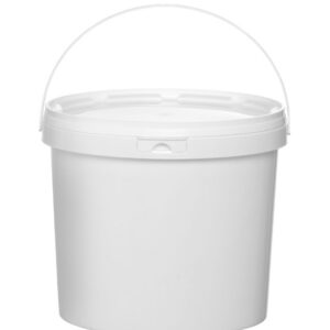 Ämber, HENDI, Trüki- või märgistamisala: 645 × 160 mm, 5,8L, Valge, ⌀260x(H)195mm