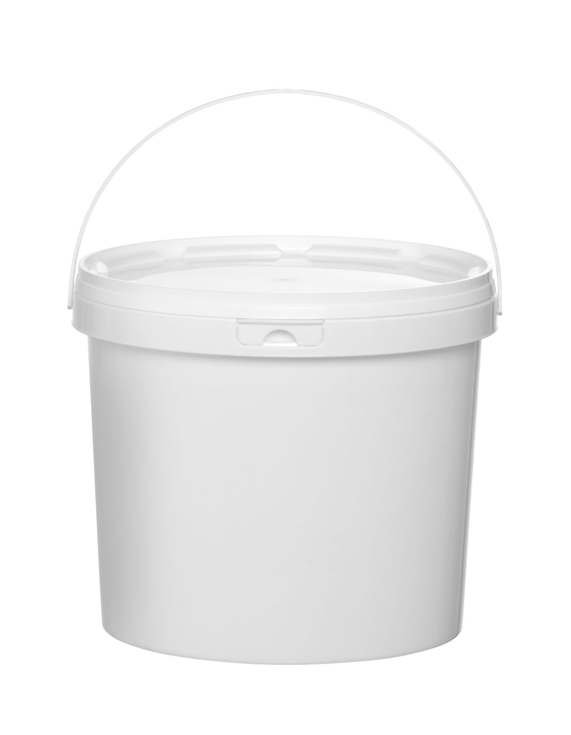 Ämber, HENDI, Trüki- või märgistamisala: 645 × 160 mm, 5,8L, Valge, ⌀260x(H)195mm