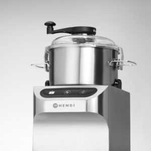 Elektriline kutter (köögikombain kausiga), HENDI, Profi Line, 5 kg, Hõbedane, 230V/800W, 377x350x(H)520mm