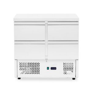 Jahutatud töölaud, 4 sahtliga, Arktic, 97L, Hõbedane, 230V/220W, 900x700x(H)868mm