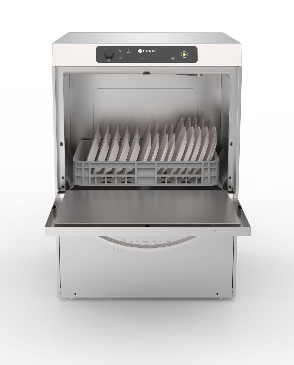 Dishwasher 40x40, electronic control, HENDI, Profi Line, 230V/2970W, 473x513x(H)689mm