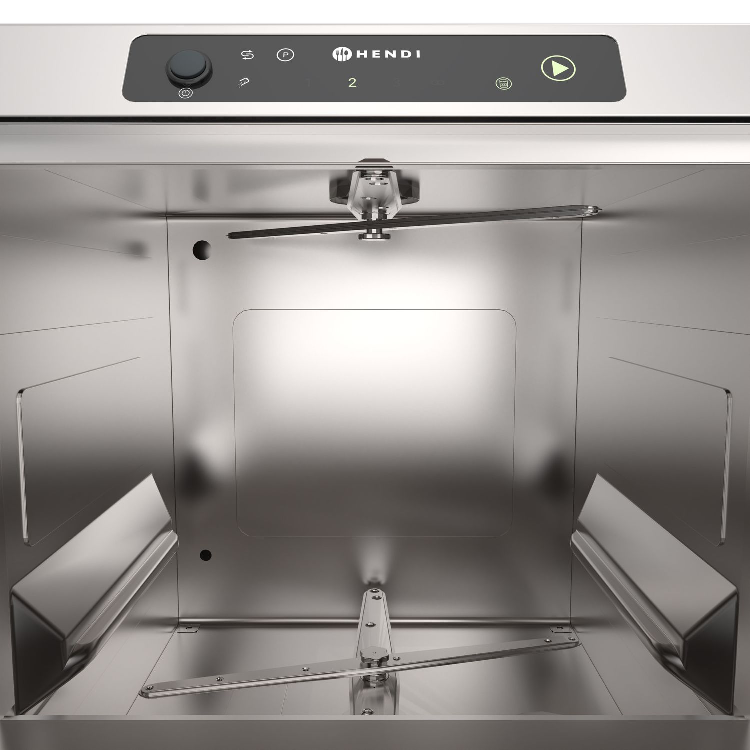 Dishwasher 40x40, electronic control, HENDI, Profi Line, 230V/2970W, 473x513x(H)689mm - Image 3