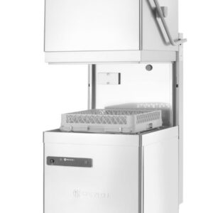 Pass-through dishwasher, electronic control, HENDI, Profi Line, Silver, 400V/6520W, 655x785x(H)1500mm