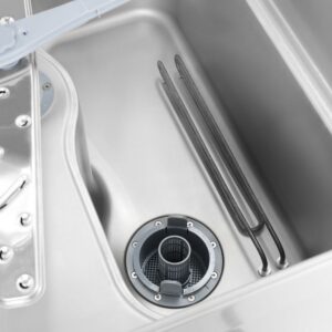 Pass-through dishwasher, electronic control, HENDI, Profi Line, Silver, 400V/6520W, 655x785x(H)1500mm