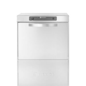 Dishwasher 50x50, electronic control, HENDI, Profi Line, Silver, 400V/4900W, 582x610x(H)822mm