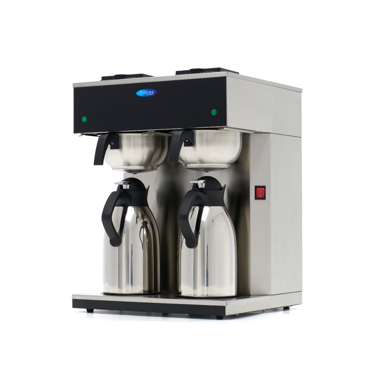 Filter Coffee Maker - Double - 2x 2L - with Insulated Jug