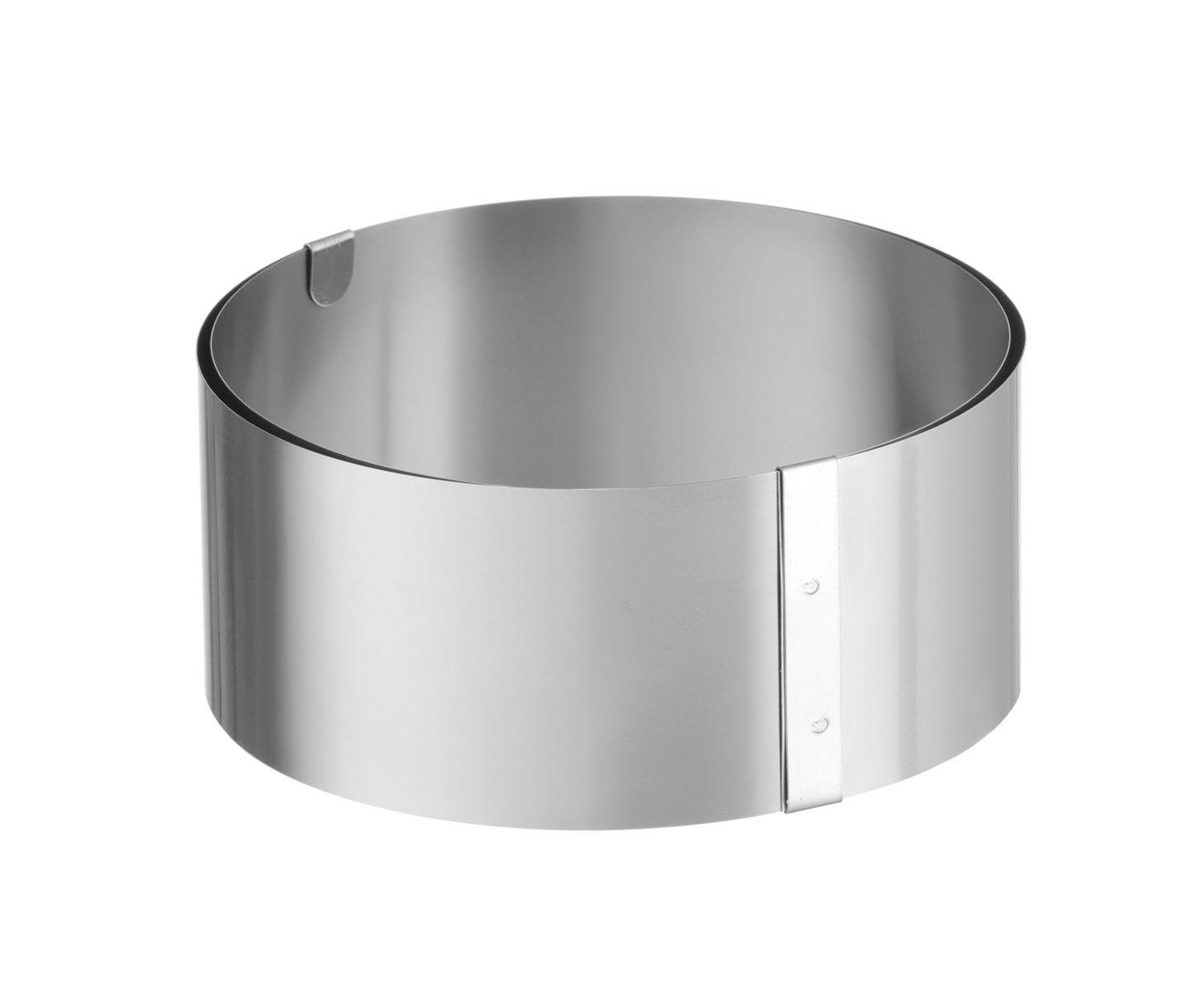 Reguleeritav koogirõngas, HENDI, Hõbedane, ⌀320x(H)70mm, Ümar