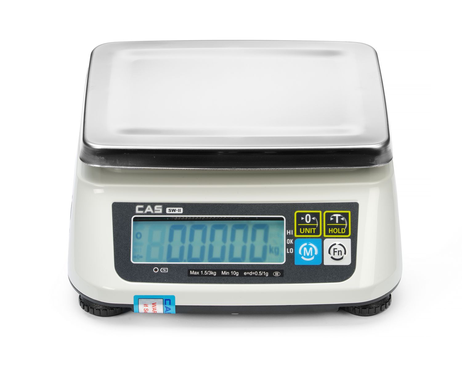 Köögikaal koos legaliseerimisega, 3 kg, CAS, 250x280x(H)112mm