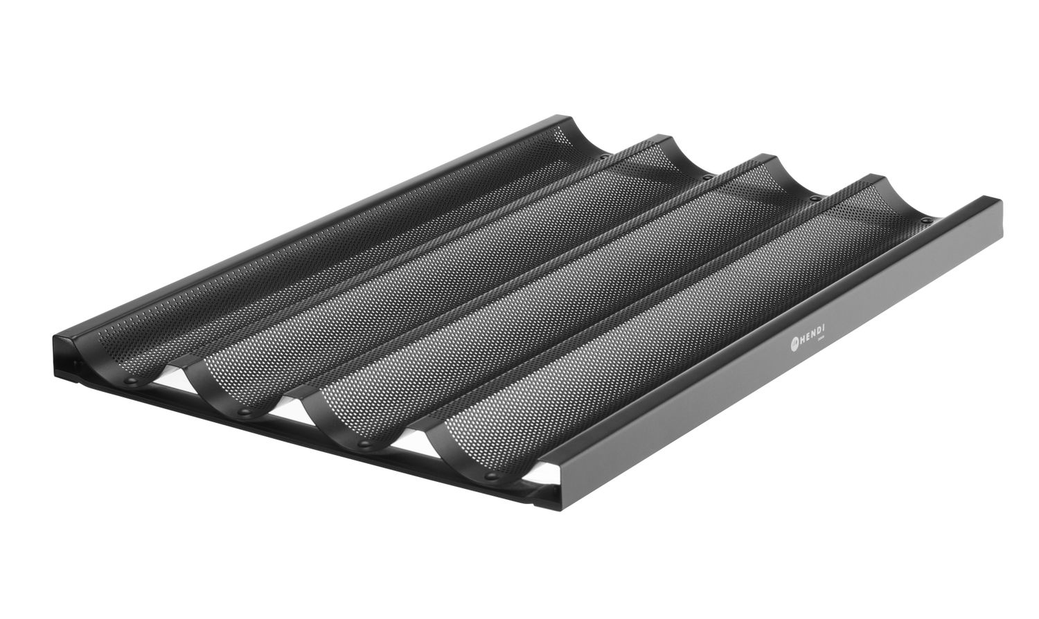 Baguette’i küpsetusplaat, HENDI, Must, 600x400x(H)32mm