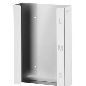 Kindasahtel, HENDI, 3 karpi, Hõbedane, 260x96x(H)390mm