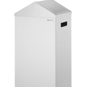 Prügikast, HENDI, 60L, Hõbedane, 350x350x(H)600mm