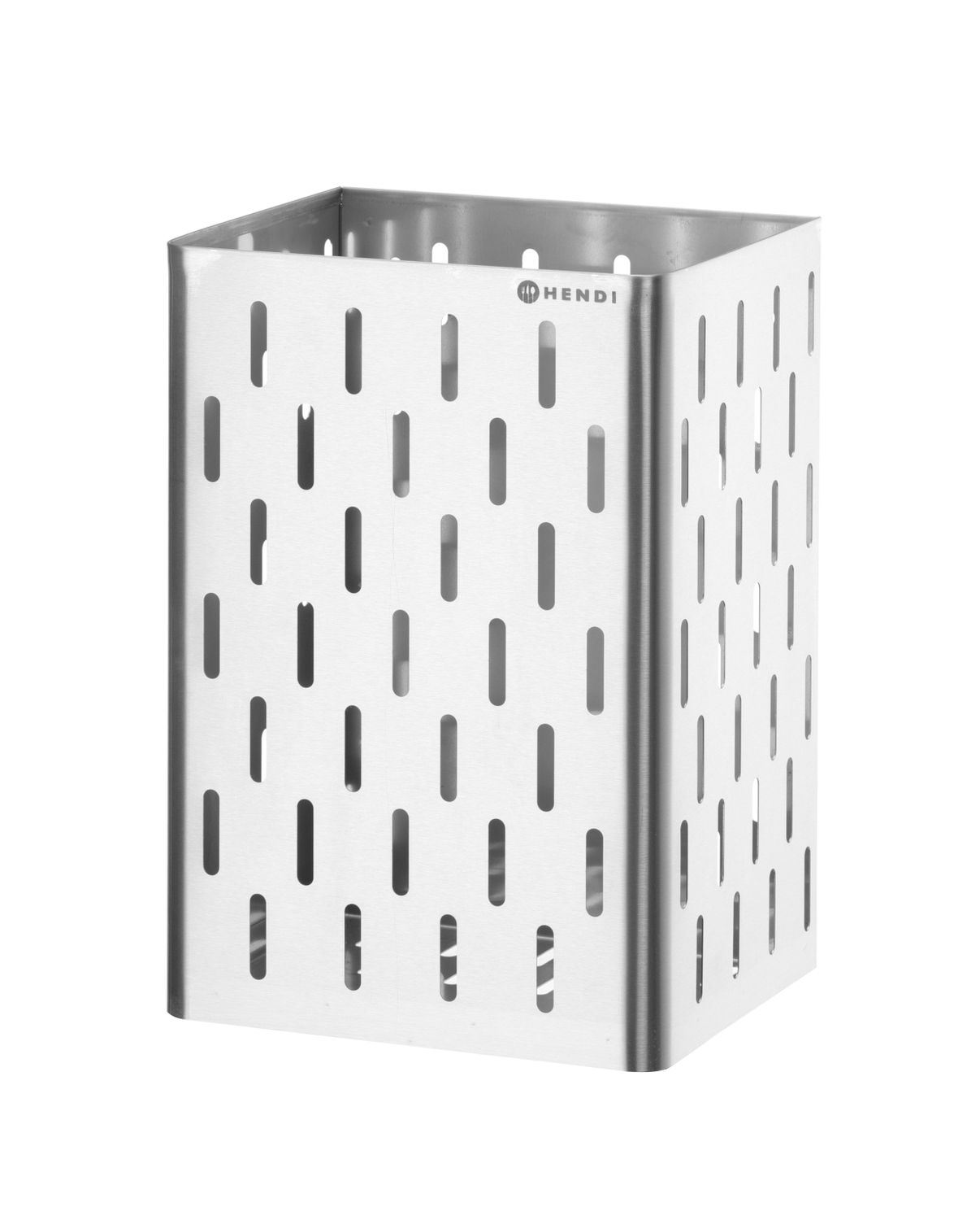 Paberrätikute prügikast, HENDI, 35L, Hõbedane, 220x270x(H)400mm