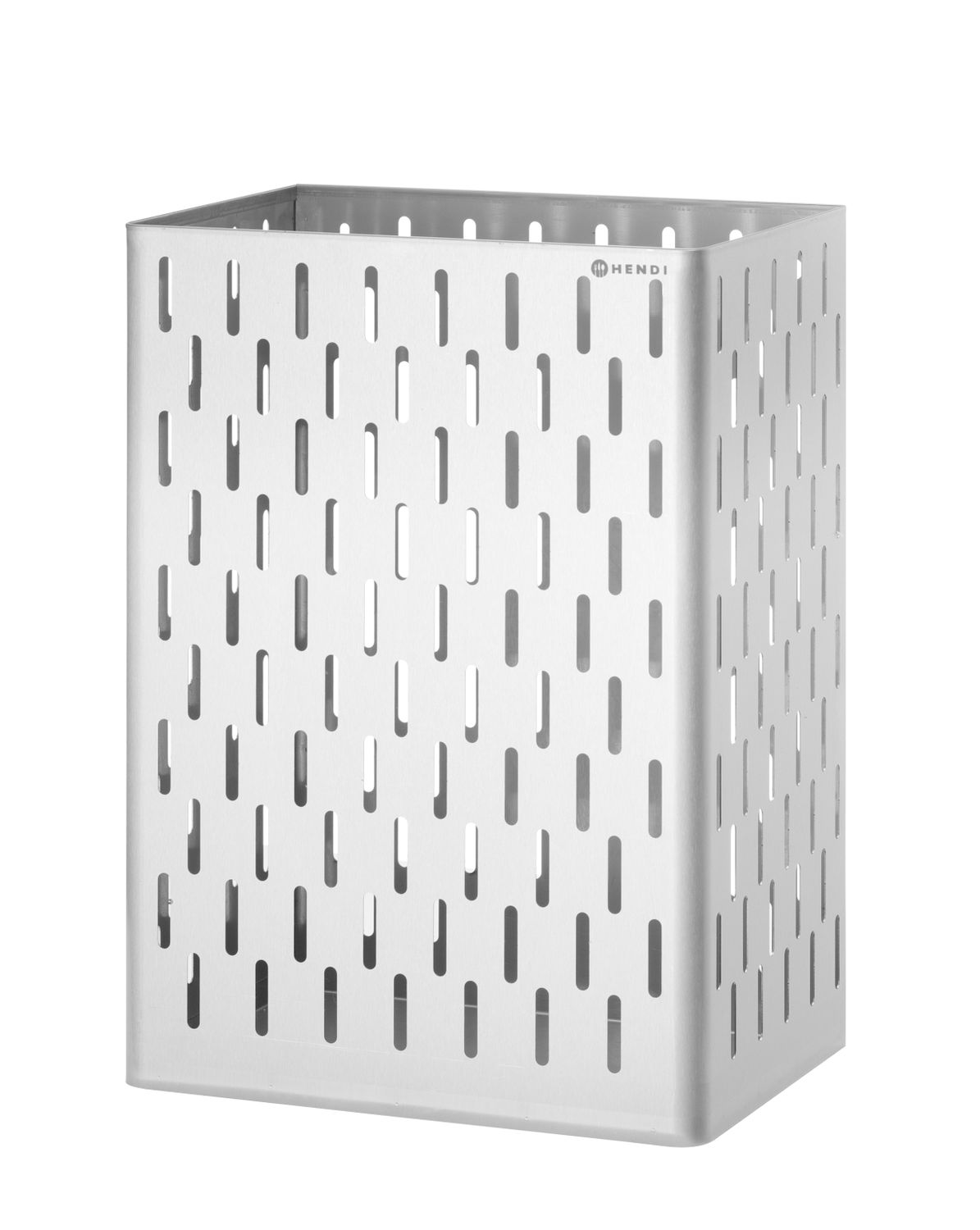 Paberrätikute prügikast, HENDI, 60L, Hõbedane, 350x270x(H)550mm