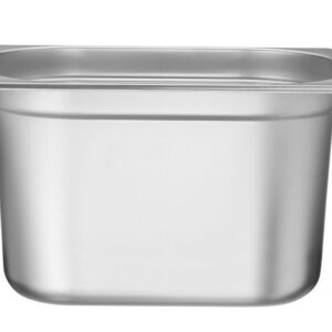 GN 1/2 konteiner, süvistatud käepidemetega, HENDI, Profi Line PLUS, GN 1/2, 12,5L, Hõbedane, 325x265x(H)200mm