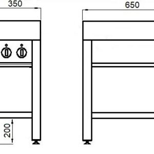 Electric Stove EVTT-2