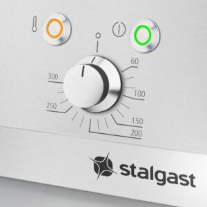 Elektriline grillplaat Stalgast 700 ND, sile, 800 mm