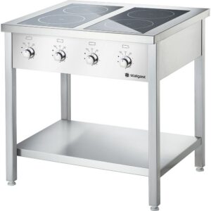 Induktsioonpliit Stalgast 800 mm, 4 × 3,5 kW