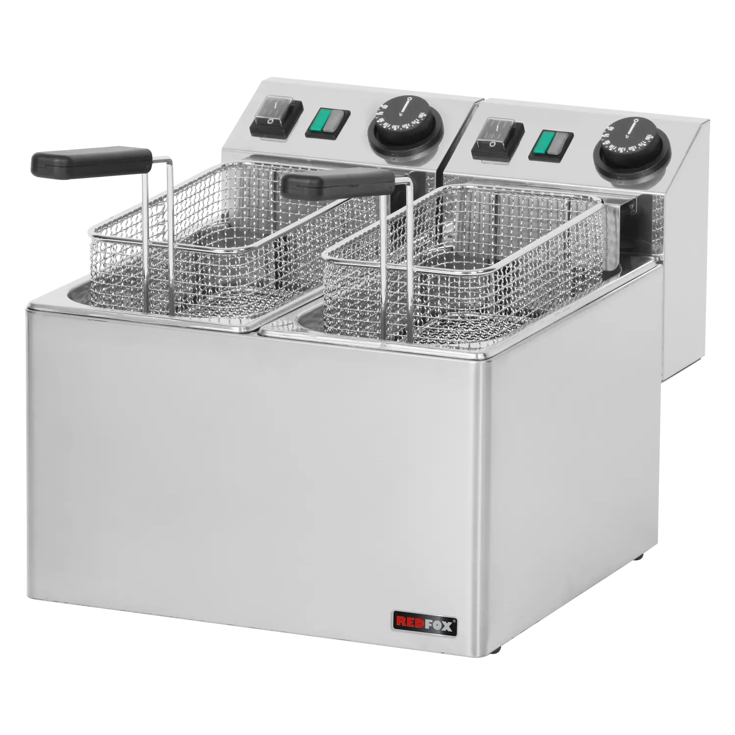 Elektriline friteuse 2 korviga 0,42 kW/l, 5+5 l lauapealne 230 V FE 44 E