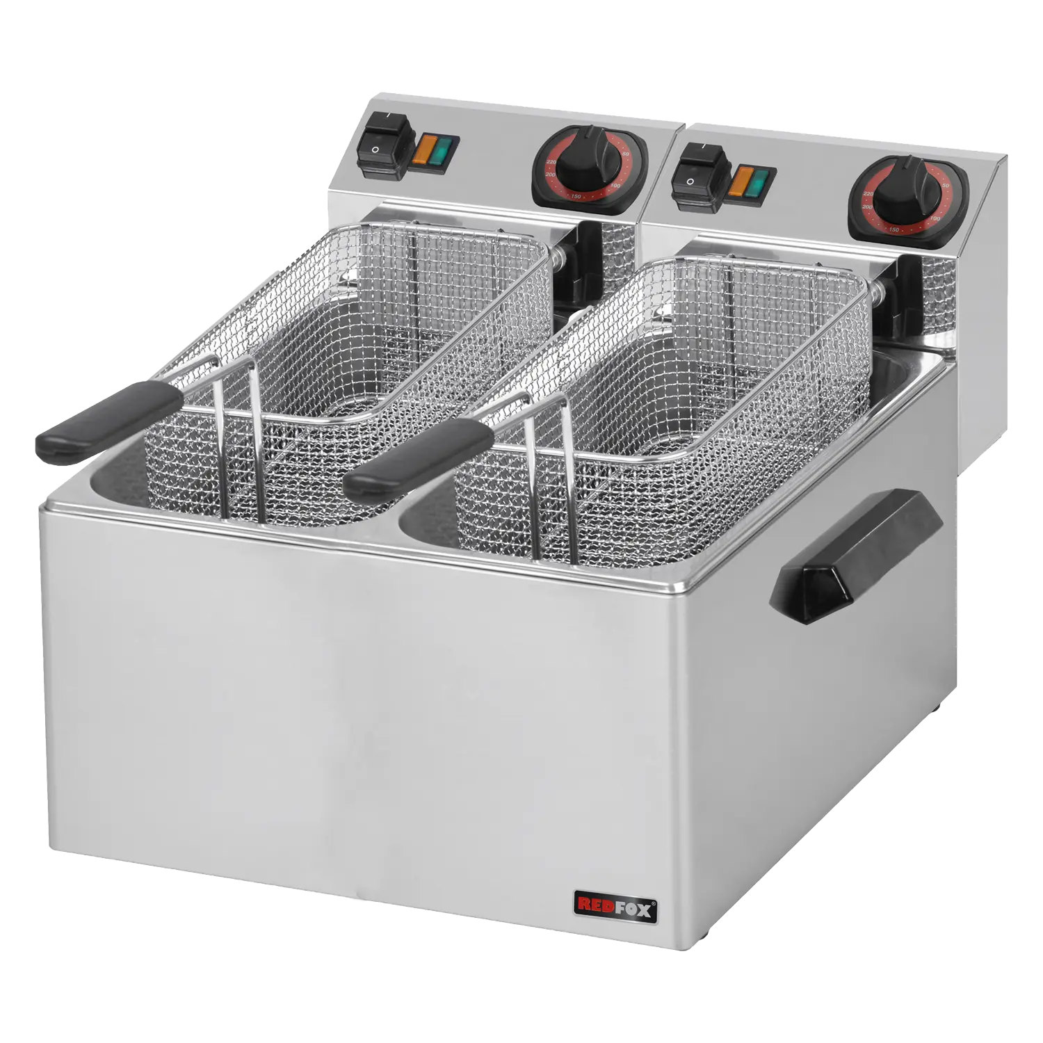 Kalapraadimisseade elektriline 2 korviga 0,43 kW/l, 8+8 l töölauale 230 V FE 88