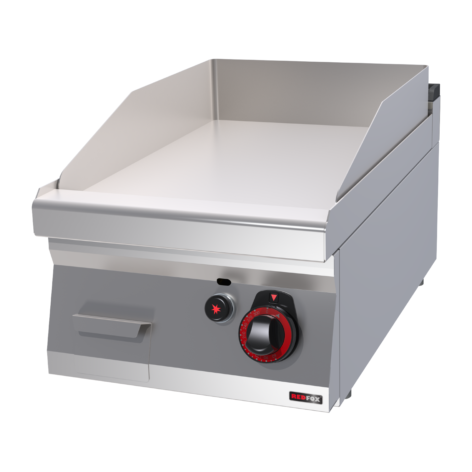 Fry-top praadimisplaat 40x51 gaas sileda pinnaga ilma aluskappita FTH 70/04 G