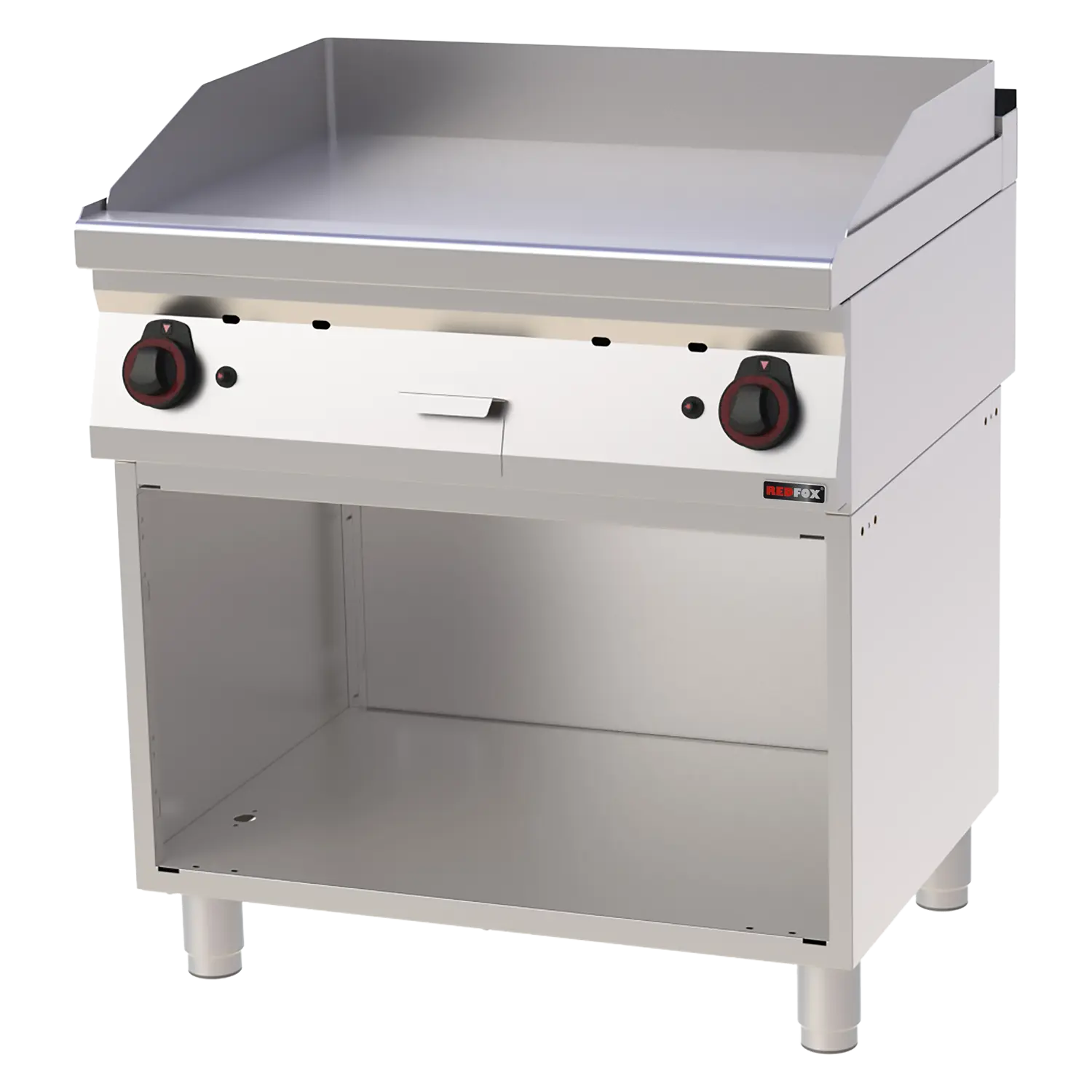 Fry-top grilli plaat 80x51 gaas sileda pinnaga avatud kapis FTH 70/80 G