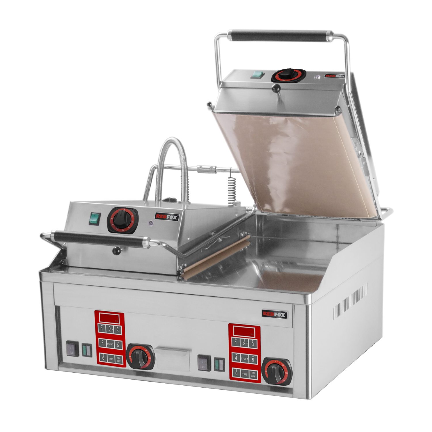 Fry-top küpsetusplaat elektriline sile kroom FTHC 60 ED + 2x KD 30 T