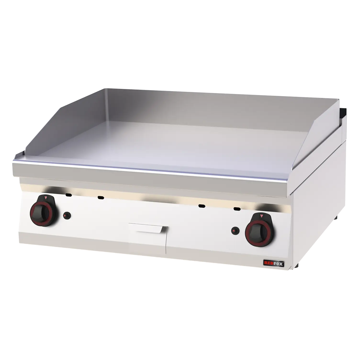 Fry-top kuumutusplaadi kate 80x51 gaas kroomitud sile avatud kapis FTHC 70/08 G