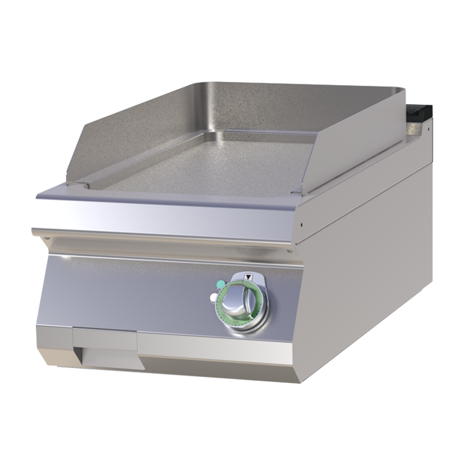 Fry-top griddle plate smooth chromed RM FTHC 704 E