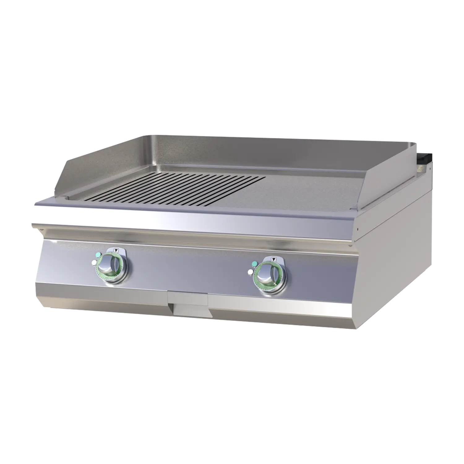 Fry-top griddle plate chromed RM FTHRC 708 E