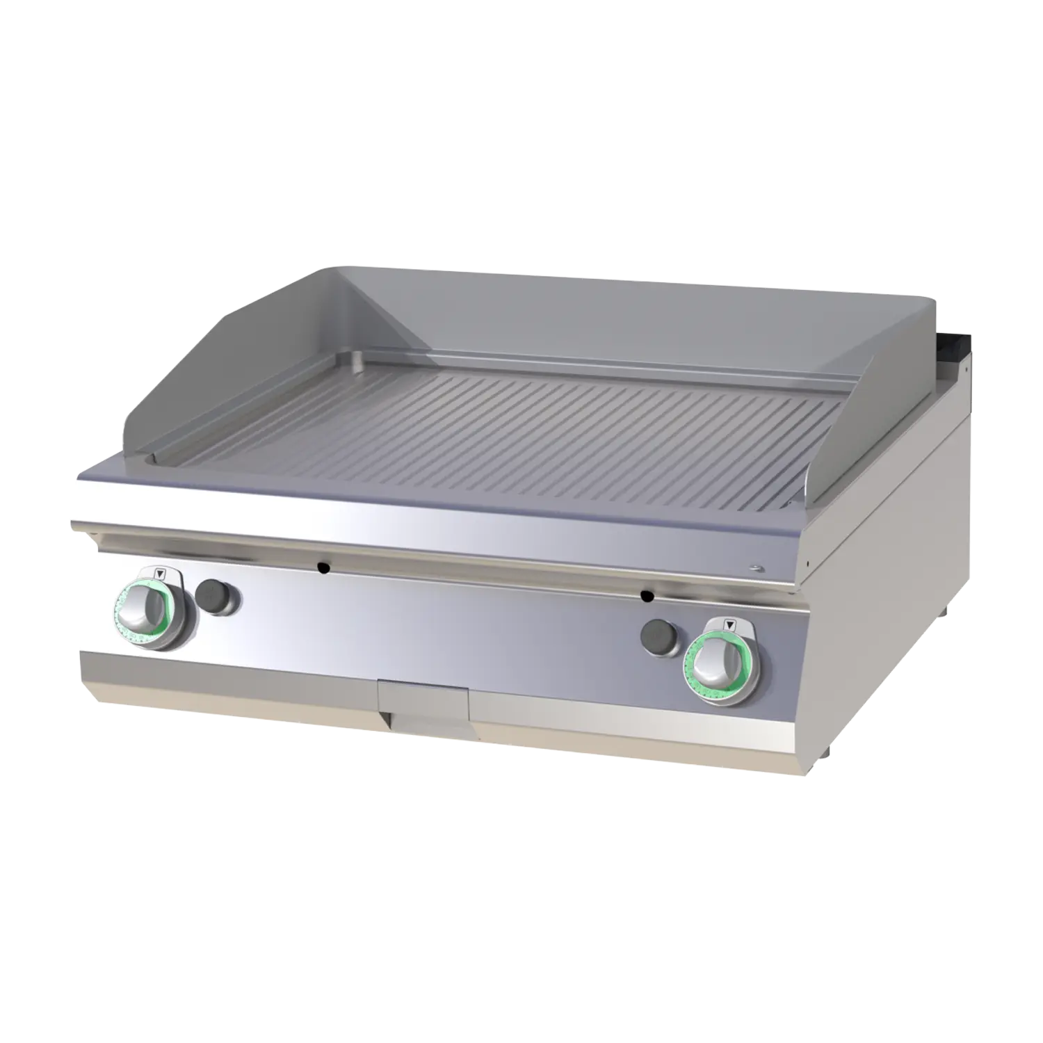 Fry-top griddle plate grooved RM FTR 708 G