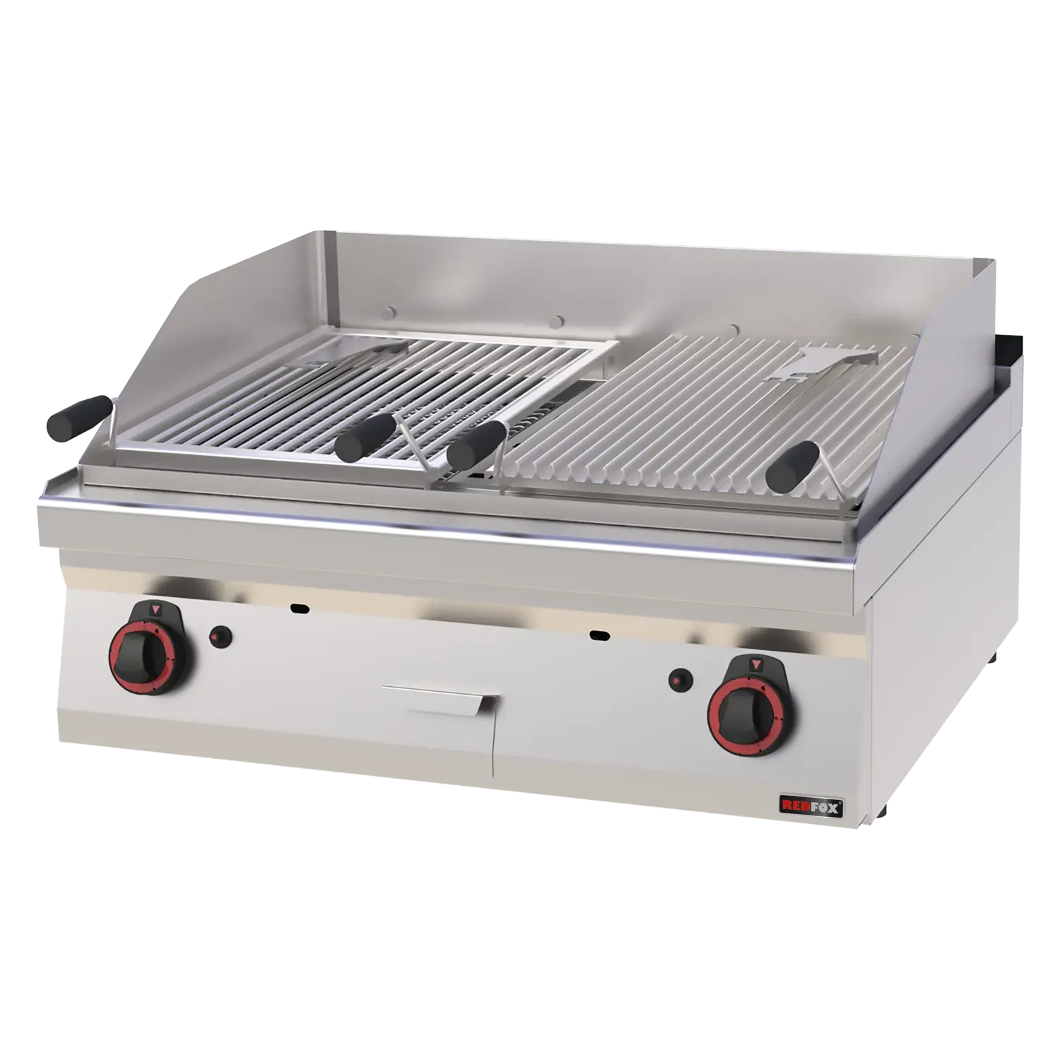 Laavakivist grill gaasiga 2 toiduvalmistusala 2×52×36 ilma kapita GL 70/08 G